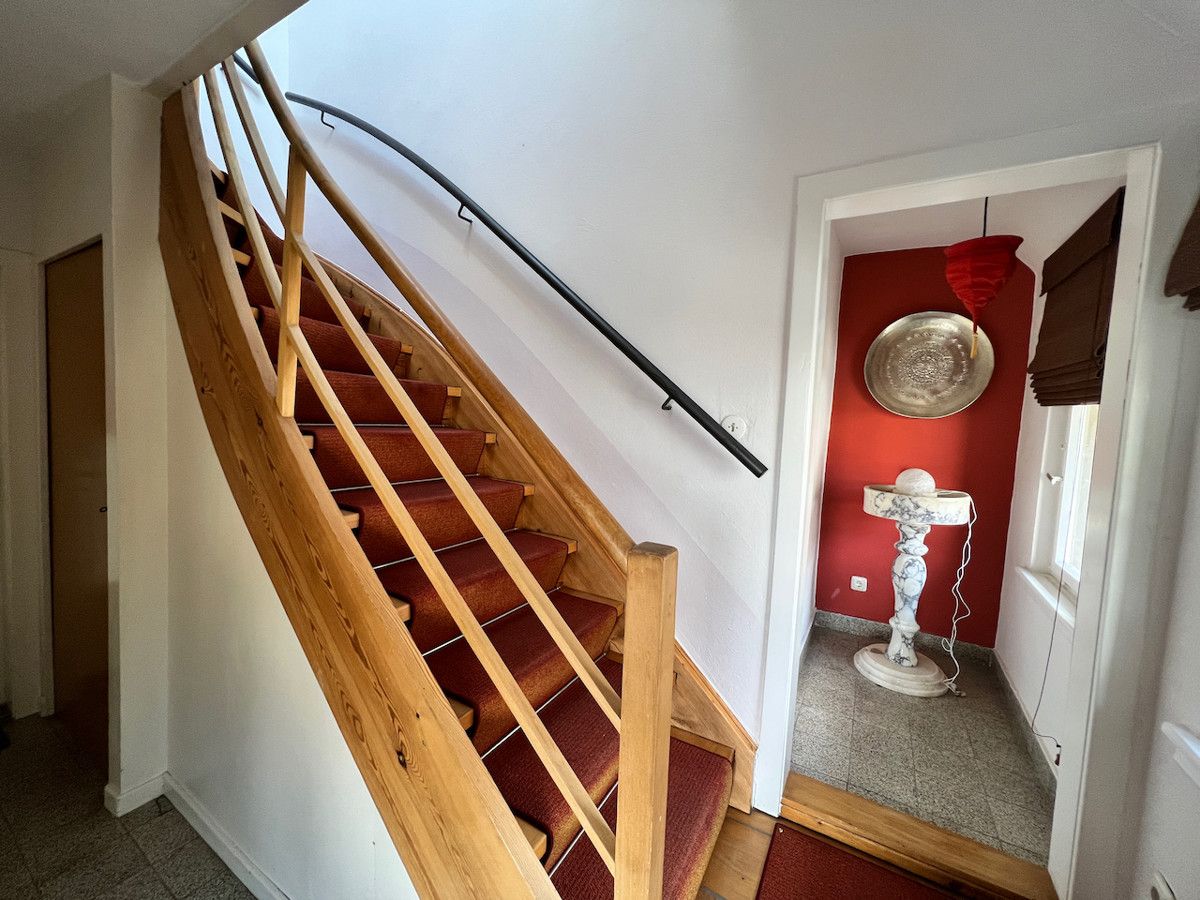 Treppenaufgang zur Wohnung