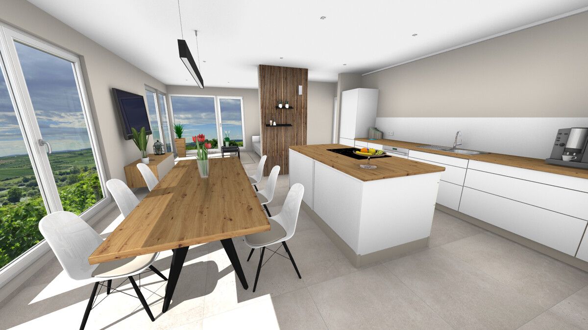 3 Zimmer-Wohnung im EG 
