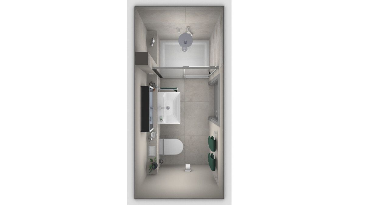 Bad_Whg 4_Dusche Waschbecken